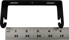 Workman C19B Mounting Bracket for Small Cobra Midland and Uniden CB Radio -Black