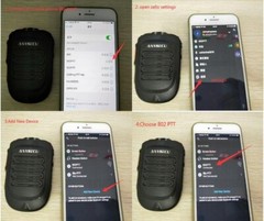 Inrico B02 Wireless Microhpone for Ios Android System Zello Moblie Phone W400