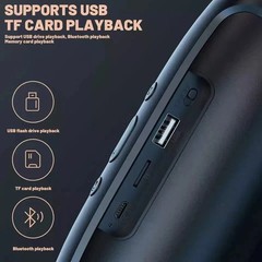 Bluetooth Wireless Portable Speaker Waterproof Stereo Bass USB TF FM Radio LOUD