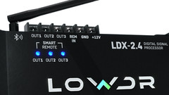 Lowdr LDX 2.4 BT DSP Car Audio Processor 2 In & 4 Out High & RCA App Controled