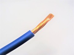 AUTOMOTIVE WIRE 18 AWG HIGH TEMP GXL STRANDED WIRE LIGHT BLUE 100 FT MADE IN USA