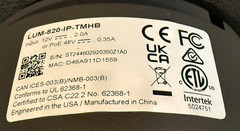 Luma Surveillance 820 Series 4K Ip Camera Black LUM-820-IP-TMHB 1559