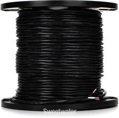 RapcoHorizon CM-12/2.K Bulk Install Speaker Wire – Black 500 Foot