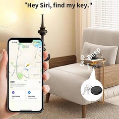Magnetic Car GPS Tracker for Vehicles Key Dog Real Time for Find My (iOS Only)