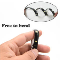Lot Waterproof 12”/15 DC 12V Motor LED Strip Underbody Light For Car Motorcycle