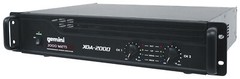 Gemini XGA-2000 2000 Watt Professional DJ/PA Live Sound Power Amplifier XGA2000