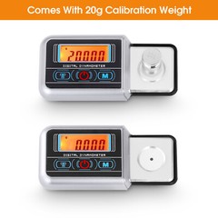 Professional 0.005g/100g Turntable Stylus Force Gauge Scale for Phono Cartridge