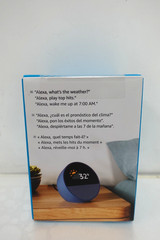 Amazon Echo Spot Smart Alarm Clock with Vibrant Sound and Alexa, Blue