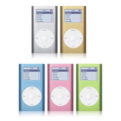 Apple iPod Mini 2st Gen 4GB 6GB 8GB 128GB 256GB SSD Modded New Battery