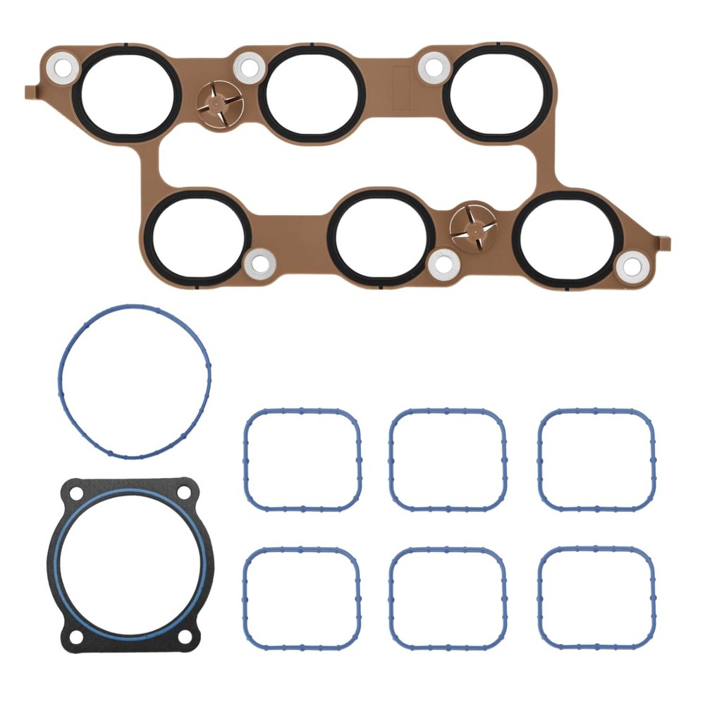 Lower Upper Intake Manifold Gasket Set Compatible with 3.6L Chevy Cadillac Bu…