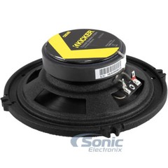 4) KICKER 43CSC654 CSC65 6.5″ 1200W RMS 4-Ohm Car Audio Coaxial Speakers