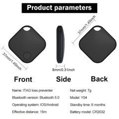 10X Tile GPS Tracker Wireless Bluetooth Anti-Lost Tracker Wallet Key Pet Finder