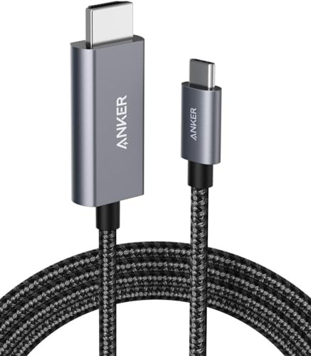 ANKER USB Type C to HDMI 4K 60Hz Cable High-Speed 6FT A8730 – GRAY