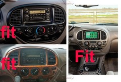 Android 15 For 2001-2007 Toyota Sequoia Rotatable Car Stereo Radio Carplay GPS