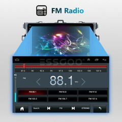 4+64GB Android 15 For Toyota Corolla 2009-2013 Car Stereo Radio CarPlay +Camera