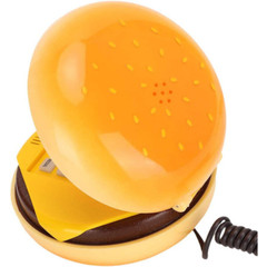Cute Hamburger Shape Cheeseburger Burger Phone Telephone Desktop Home Decor Gift