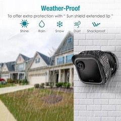 [3 Pack] Silicone Case for Blink Outdoor 4 (4th Gen) Camera Weatherproof Cover