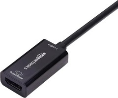 Amazon Basics DisplayPort (4k@60Hz) to HDMI Female Converter (Not Compatible