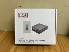 Hall Technologies EX-HDU-WP HDMI and USB 2.0 over CAT6 Extender