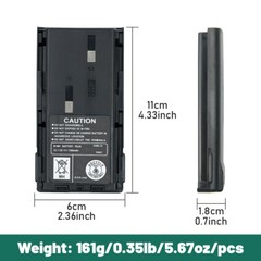 1PC 1300mAh KNB-14 KNB-15A Ni-MH Battery for TK-260 TK-270 TK-272 TK-360 TK-2100