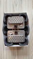 Rare USSR Military Soviet loudspeaker device GU-20M, 2 amplifiers U-10M