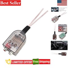 Car Audio High to Low Impedance Converter 12V for Car Stereo Speaker System