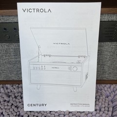 Victrola Century 6-in-1 Music Center, turntable, CD and cassette, bluetooth.
