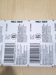 2 pc CARDED SONY CR1616 3v LITHIUM BATTERY CR 1616 CMOS KEY FOBS Exp 2031