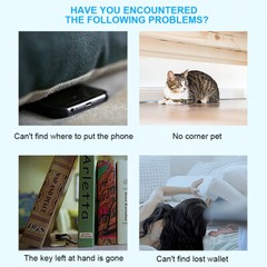 10X Tile GPS Tracker Wireless Bluetooth Anti-Lost Tracker Wallet Key Pet Finder