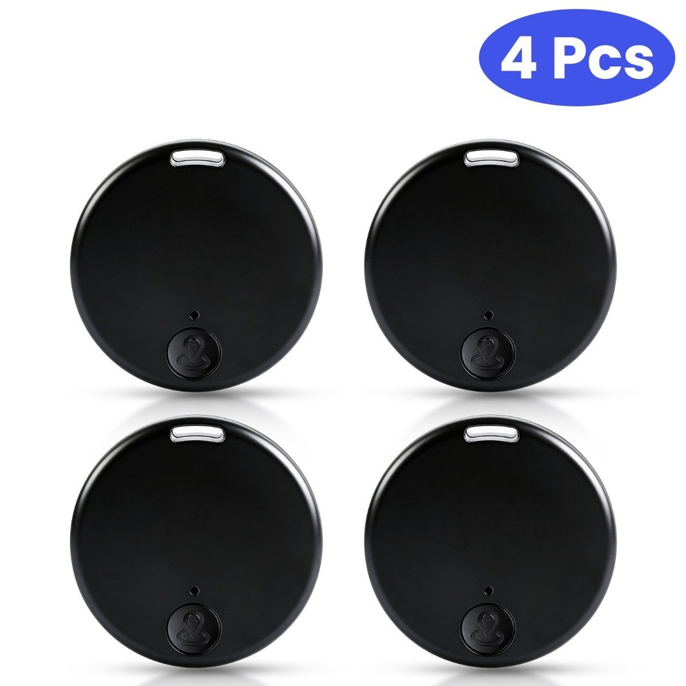 For IOS Android 4Pcs Bluetooth GPS Smart Tag Air Key Pet Finder Tracker Locator