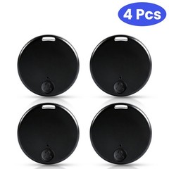 For IOS Android 4Pcs Bluetooth GPS Smart Tag Air Key Pet Finder Tracker Locator