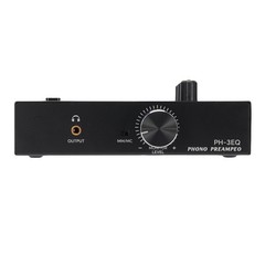 3 Band Adjustment Turntable Amplifier For Audiophiles Easy To Use