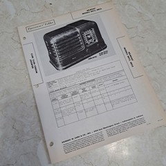 Belmont Service Manual Radio Receiver 4B112 4B113 1948 Photofact Illustrated