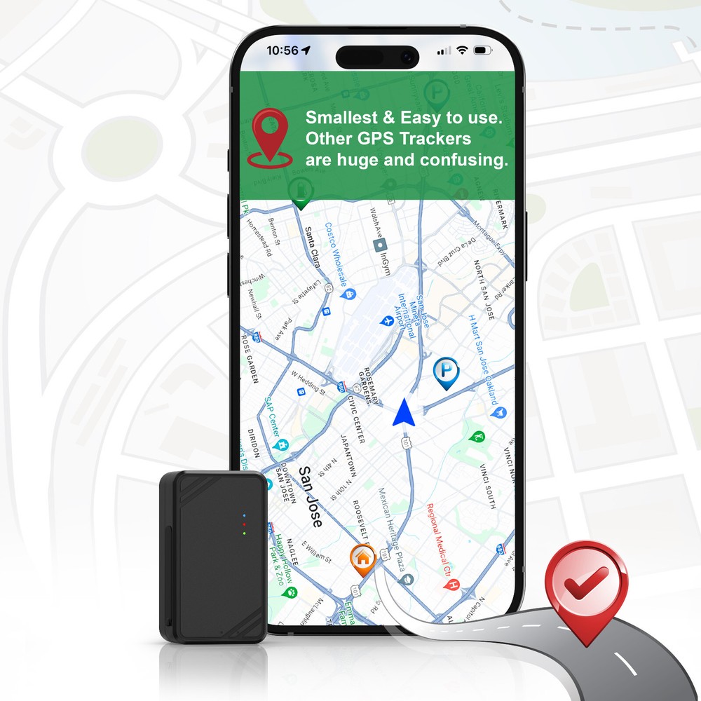 mini Real Time Portable GPS Tracker Hidden Magnetic for Cars Vehicles People