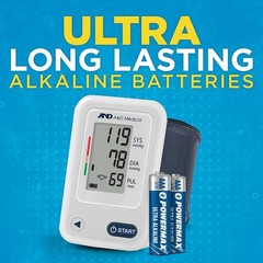 60 Count AAA Batteries – Ultra Long Lasting Alkaline Power, 10- Shelf Life