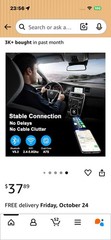 2026 Wireless Apple CarPlay/Android Auto Adapter Plug and Play