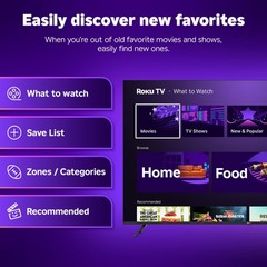 Roku 40″ 40BA Full HD (1080p) Smart TV, with HDMI & Wi-Fi