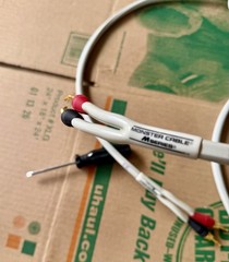 Monster Cable M Series MCX-2S Bi-Wire Speaker Cables.