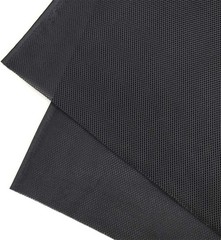 Durable Black Speaker Mesh Cloth 55 x 20 in – Ideal for Home Audio & Stage Use