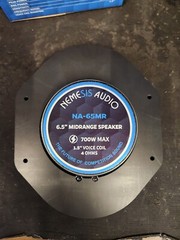 Custom Ford F150 & Super duty Front door speaker midrange adapters 6×9″ to 6.5″