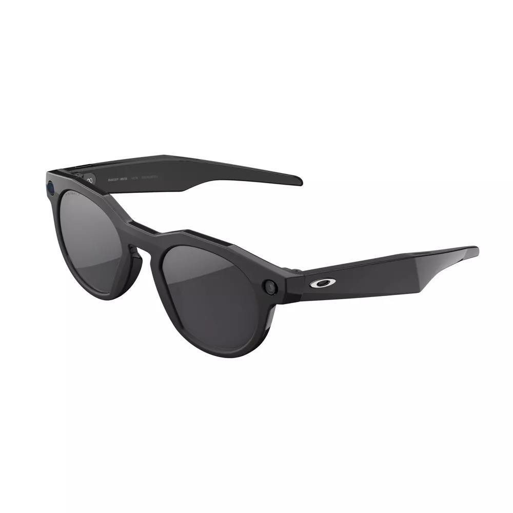 Oakley Meta HSTN Sunglasses Black Frame w/ Transitions Lenses Good