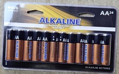 24 Pack NEWCVS Alkaline Long Lasting Energy AA Batteries 24ct + Free Shipping