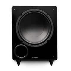 Fluance DB10 10-inch Low Frequency Front Firing Powered Subwoofer Home Theater
