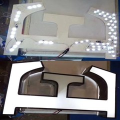 LED Module, LED Storefront Light Window Light Box Advertising 5730-100pcs White