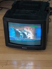 SONY TRINITRON KV-10FMV20 10″ CRT Retro Gaming Television TV Mega Bass + REMOTE