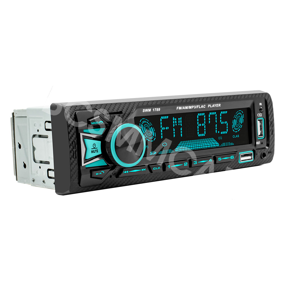 Radio Car Stereo 1 Din Bluetooth MP3 Player FM Receiver AUX USB TF BT Head Unit