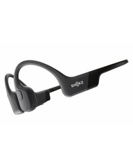 SHOKZ OpenRun Bone Conduction Open-Ear Standard Size+Magnetic Charging, Black
