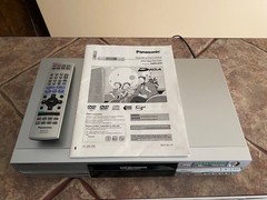 Vintage Panasonic DVD Recorder DMR-E55P Japan 2004 DVD-RAM Progressive Scan Play