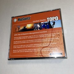 Garmin MapSource United States TOPO Topographic V3.02 CD-ROM Maps for windows
