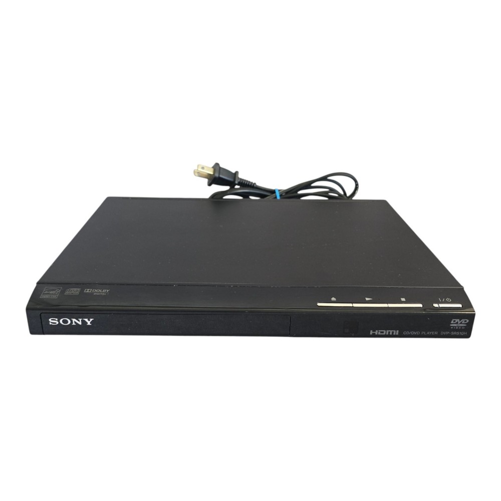 Sony DVP-SR510H HDMI Upscaling Video CD/DVD Player TESTED & WORKING!